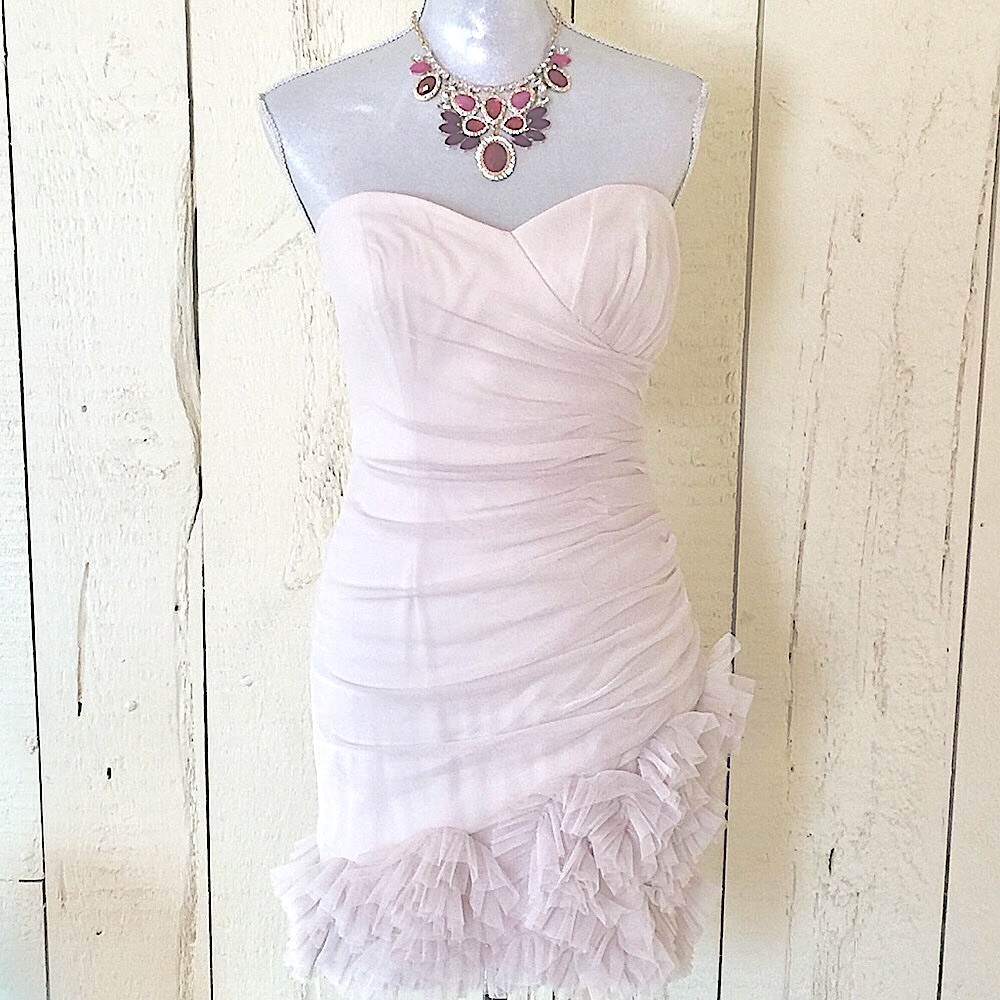 BNWT Max & Cleo Cream Romantic Cocktail Dress